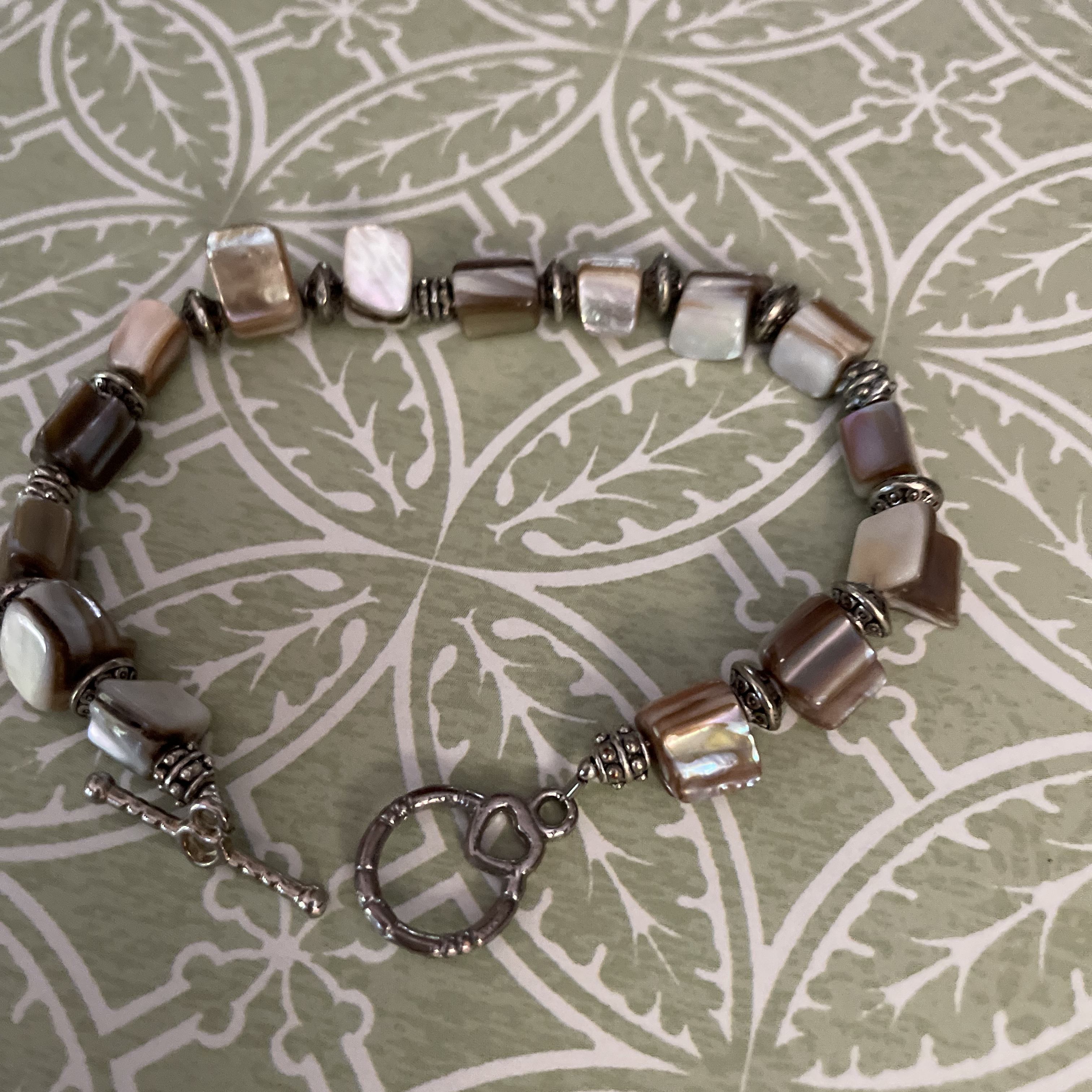 Elegant Bracelet With Precious Gems